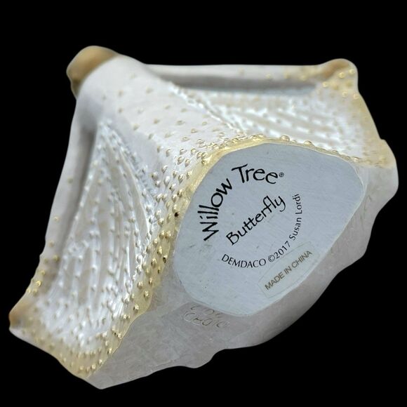 Signed Willow Tree Butterfly sculpted figure by Susan Lordi 6.5” Tall - Picture 7 of 10